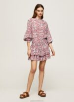 Multi Floral Print Skirt Pepe Jeans L20F2F503 Women