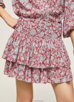 Multi Floral Print Skirt Pepe Jeans L20F2F503 Women - Image 3