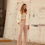 Multi Floral Print Straight Trousers Pepe Jeans L20F2F314 Women