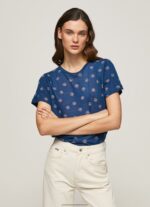 Multi Floral Print T-Shirt Pepe Jeans L20F2F444 Women