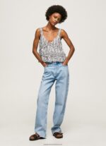 Multi Floral Print Tank Top Pepe Jeans L20F2F334 Women - Image 2