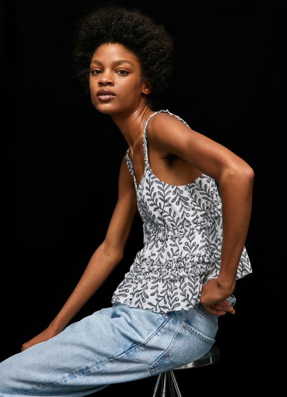 multi_floral_print_tank_top_pepe_jeans_l20f2f334_women.jpg Multi Floral Print Tank Top Pepe Jeans L20F2F334 Women - Image 1