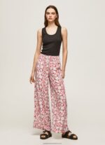 Multi Floral Print Wide Trousers Pepe Jeans L20F2F304 Women