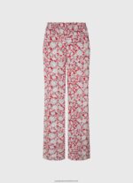 Multi Floral Print Wide Trousers Pepe Jeans L20F2F304 Women - Image 5