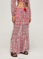 Multi Floral Printed Skirt Pepe Jeans L20F2F477 Women - Image 2