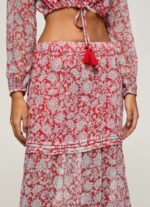 Multi Floral Printed Skirt Pepe Jeans L20F2F477 Women - Image 3