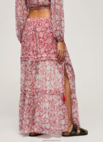 Multi Floral Printed Skirt Pepe Jeans L20F2F477 Women - Image 4