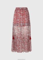 Multi Floral Printed Skirt Pepe Jeans L20F2F477 Women - Image 5