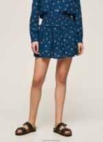 Multi Floral Printed Skirt Pepe Jeans L20F2F505 Women - Image 2