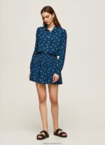 Multi Floral Printed Skirt Pepe Jeans L20F2F505 Women