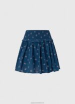 Multi Floral Printed Skirt Pepe Jeans L20F2F505 Women - Image 5