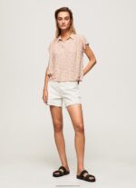 Multi Floral Short Sleeved Shirt Pepe Jeans L20F2F356 Women - Image 2