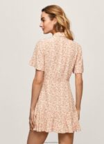 Multi Floral Wrapped Dress Pepe Jeans L20F2F213 Women - Image 4