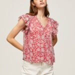 Multi Flower Printed Blouse Pepe Jeans L20F2F372 Women