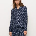 Multi Geometric Print Blouse Pepe Jeans L20F2F357 Women