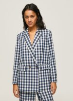 Multi Ginghy Check Printed Blazer Pepe Jeans L20F2F136 Women