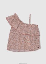 Multi Hella Romantic Blouse Pepe Jeans L20F2F1471 Girl - Image 3
