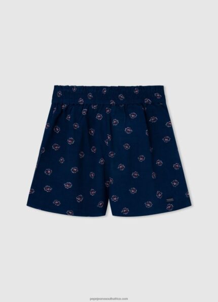 Multi Jules Floral Print Shorts Pepe Jeans L20F2F1489 Girl