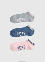 Multi Kris 3-Pack Socks Pepe Jeans L20F2F556 Women - Image 5