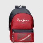 Multi Logo Print School Backpack Pepe Jeans L20F2F1711 Boy