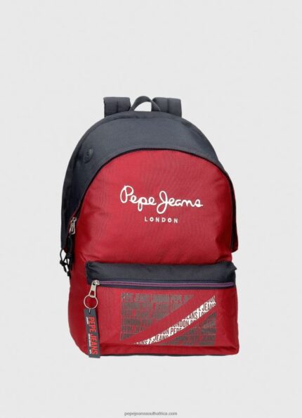 Multi Logo Print School Backpack Pepe Jeans L20F2F1711 Boy