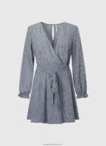 Multi Logo Printed Dress Pepe Jeans L20F2F160 Women - Image 5