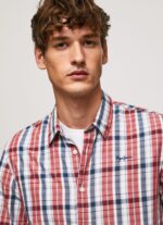 Multi Loick Checkered Poplin Shirt Pepe Jeans L20F2F1067 Men - Image 3