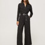 Multi Long Paisley Dungarees Pepe Jeans L20F2F156 Women