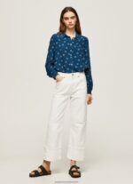 Multi Long Sleeved Floral Shirt Pepe Jeans L20F2F371 Women - Image 2