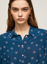 Multi Long Sleeved Floral Shirt Pepe Jeans L20F2F371 Women - Image 3