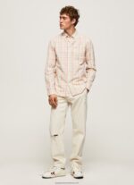 Multi Lory Checkered Poplin Shirt Pepe Jeans L20F2F1068 Men - Image 3