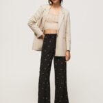Multi Paisley Print Pants Pepe Jeans L20F2F293 Women