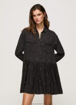 Multi Paisley Print Short Dress Pepe Jeans L20F2F155 Women - Image 2