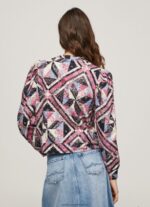 Multi Patchwork Cotton Jumper Pepe Jeans L20F2F277 Women - Image 3
