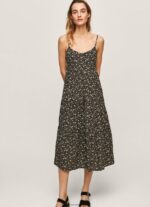 Multi Pey Floral Flowy Dress Pepe Jeans L20F2F223 Women - Image 2