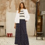 Multi Printed Wide Trousers Pepe Jeans L20F2F300 Women