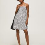 Multi Prixton Ornamental Dress Pepe Jeans L20F2F159 Women