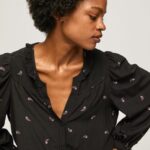 Multi Ruffled Paisley Blouse Pepe Jeans L20F2F329 Women