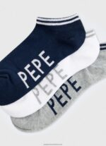 Multi Sandi 3-Pack Socks Pepe Jeans L20F2F547 Women - Image 2