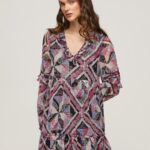 Multi Short Boxy Fit Dress Pepe Jeans L20F2F179 Women
