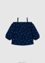 Multi Siara Floral Print Top Pepe Jeans L20F2F1422 Girl - Image 2