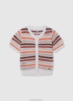 Multi Sita Top With Squared Neckline Pepe Jeans L20F2F1418 Girl - Image 4