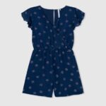 Multi Solange Floral Short Jumpsuit Pepe Jeans L20F2F1383 Girl