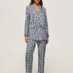 Multi Straight Gingham Checkered Trousers Pepe Jeans L20F2F290 Women