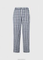 Multi Straight Gingham Checkered Trousers Pepe Jeans L20F2F290 Women - Image 5