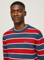 Multi Striped Print Cotton Jersey Pepe Jeans L20F2F861 Men - Image 3