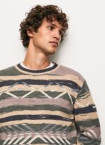 Multi Striped Round Collar Jersey Pepe Jeans L20F2F857 Men - Image 4