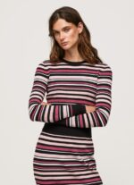 Multi Striped Round Neck Jersey Pepe Jeans L20F2F261 Women