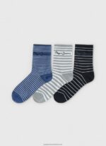 Multi Tess 3-Pack Socks Pepe Jeans L20F2F559 Women - Image 2