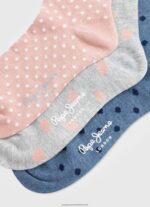 Multi Yara 3-Pack Socks Pepe Jeans L20F2F557 Women - Image 5